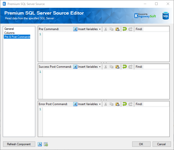 SQL Server Source - Pre and Post Commands.png